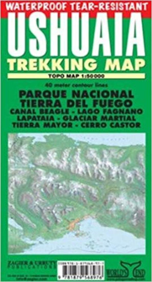 Ushuaia Trekking Map