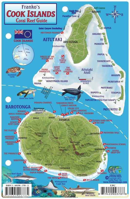 Franko's Cook Island : coral reef guide