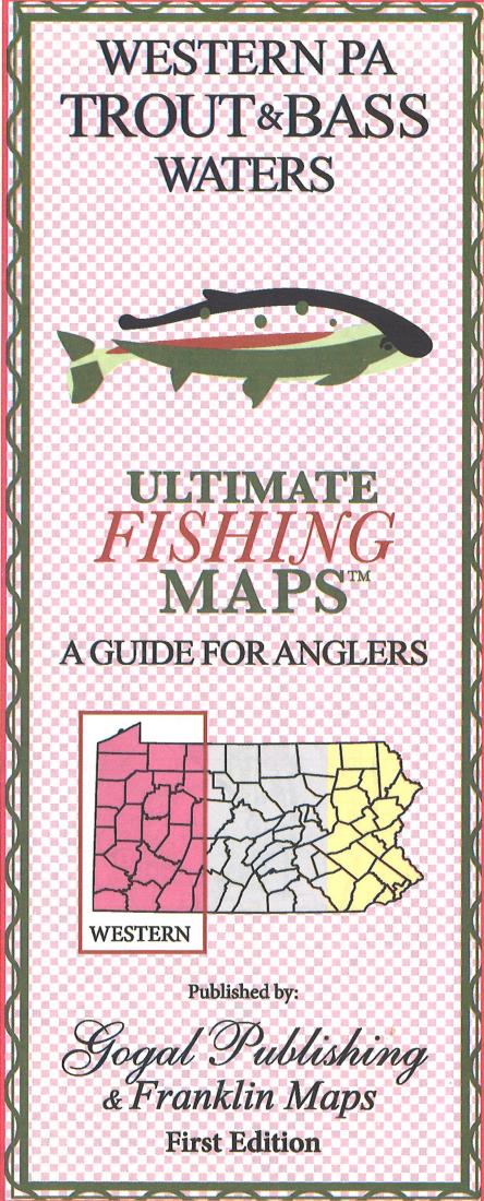 Western PA Trout and Bass Map