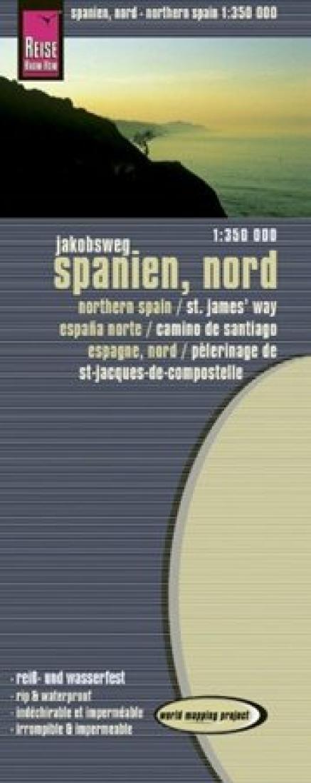 Spanien, nord : Jakobsweg : Atlanikküste = Northern Spain : St James' Way : Atlantic coast