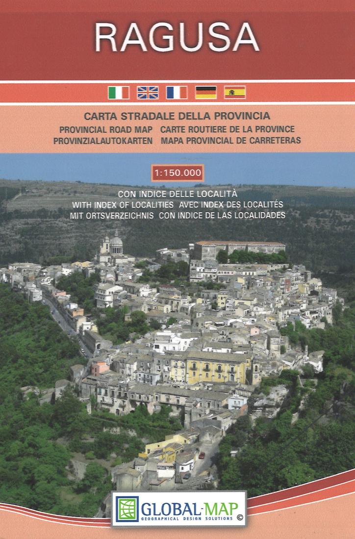 Ragusa : carta della provincial : scala 1:150.000