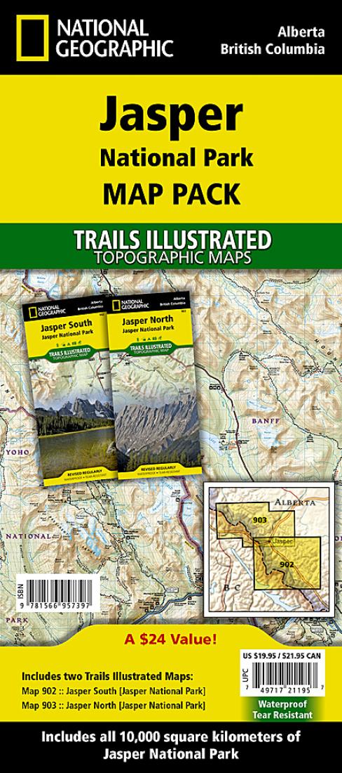 Jasper National Park [Map Pack Bundle]