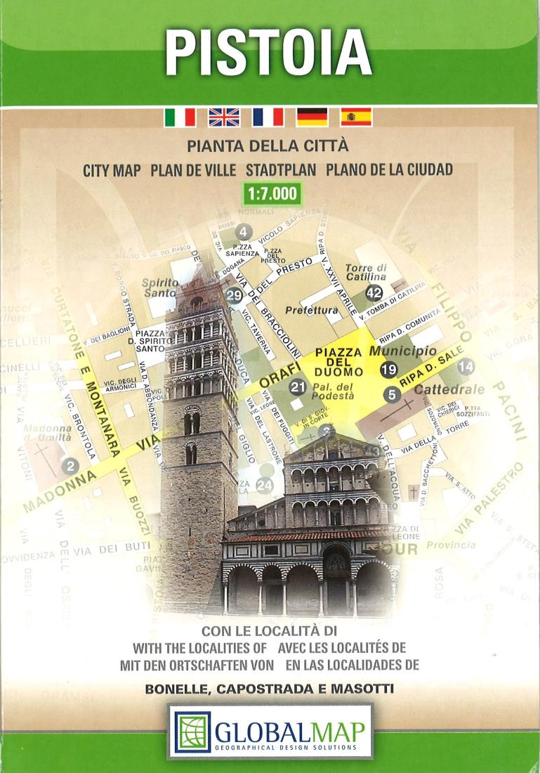 Pistoia : pianta della citta