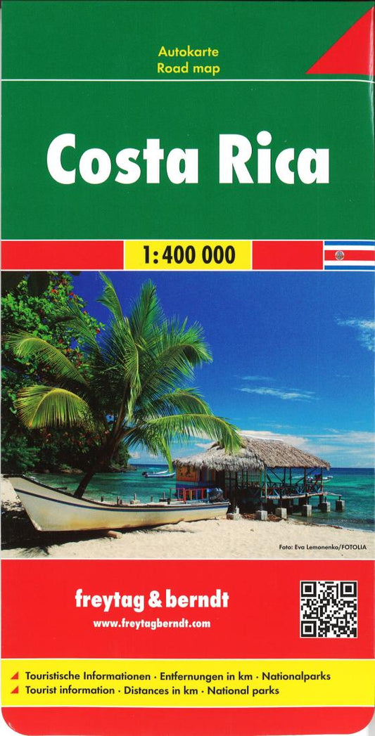 Costa Rica : 1:400 000 : road map