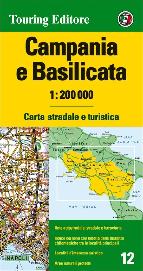 Campania e Basilicata : 1:200 000