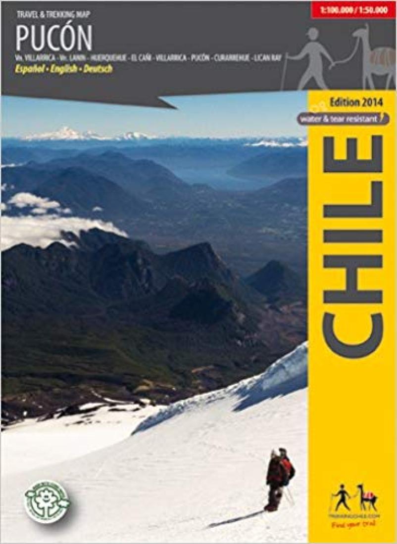 Pucón, Chile - Travel & Trekking Map