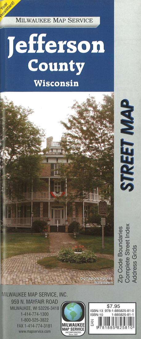 Jefferson County, WI : Street Map