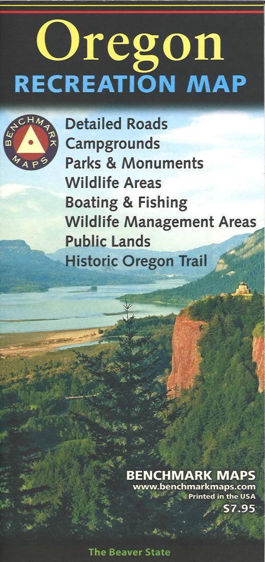 Oregon Recreation Map