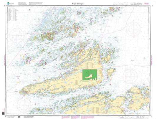 Frøya - Gjæsingen - 41 - Norway Kartverket Nautical Charts