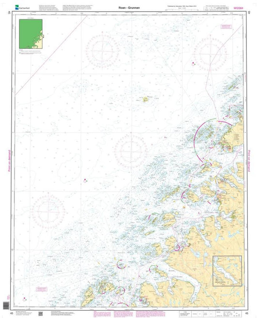 Roan - Grunnan - 45 - Norway Kartverket Nautical Charts