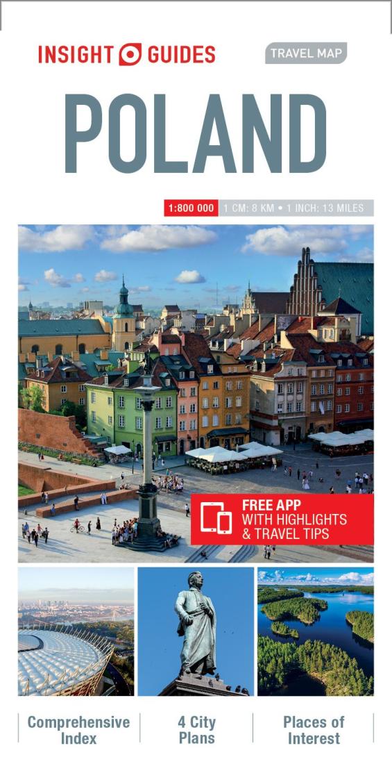 Poland : Insight Guides Travel Map