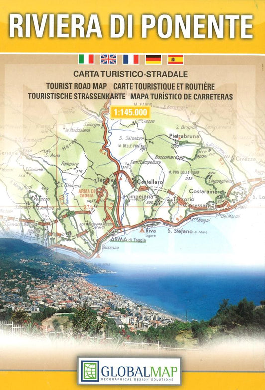 Riviera di Ponente : carta turistico-stradale