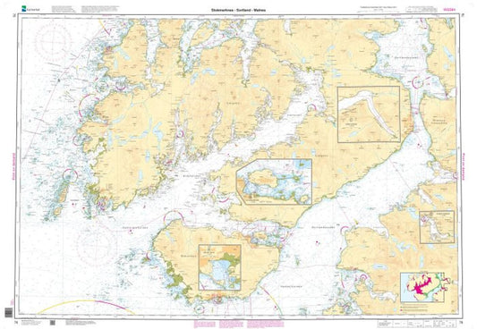 Stokmarknes - Sortland - Malnes - 76 - Norway Kartverket Nautical Charts