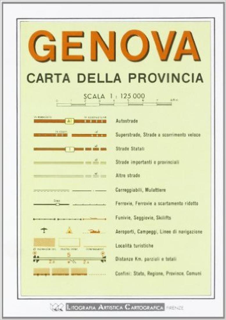 Genova : carta della provincia