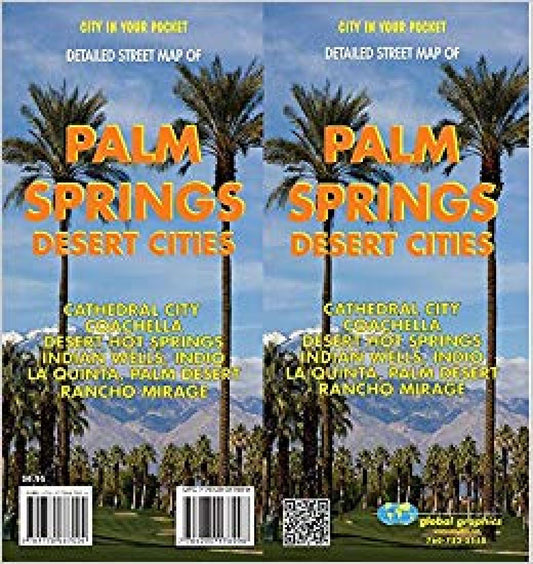 Palm Springs and Desert City Map