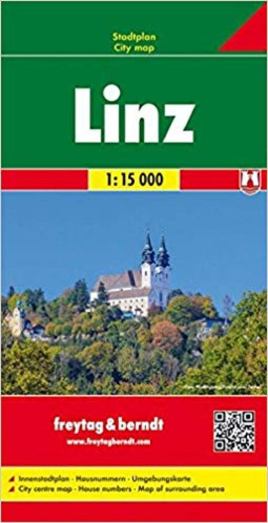Linz : city map : 1:15,000 = Linz : Stadtplan : 1:15,000 = Linz : Plan de ville : 1:15,000 = Pianta della cittá = Plano de la ciudad