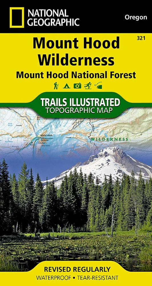 Mount Hood, Wilderness, Map 321