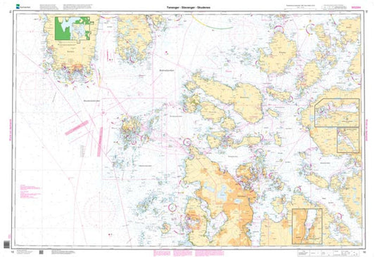 Tananger - Stavanger - Skudenes - 16 - Norway Kartverket Nautical Charts