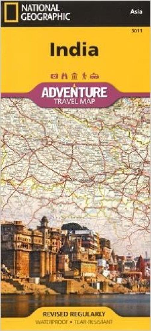 India Adventure Map 3011