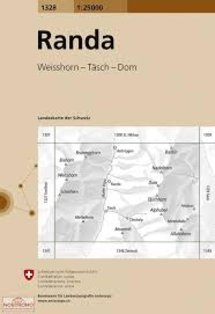 Randa Topographic Map