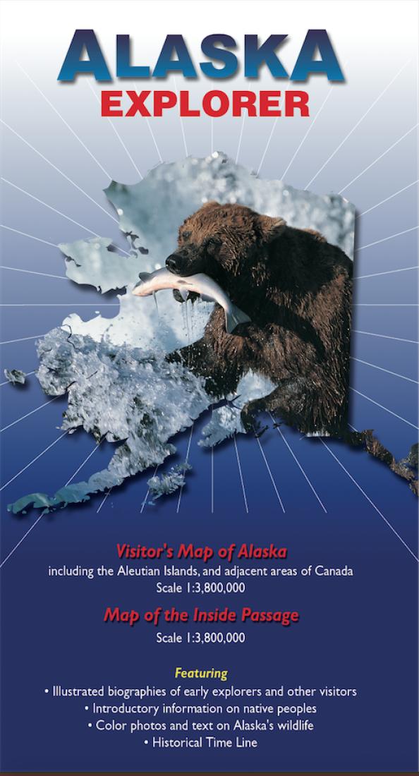 Alaska : explorer map