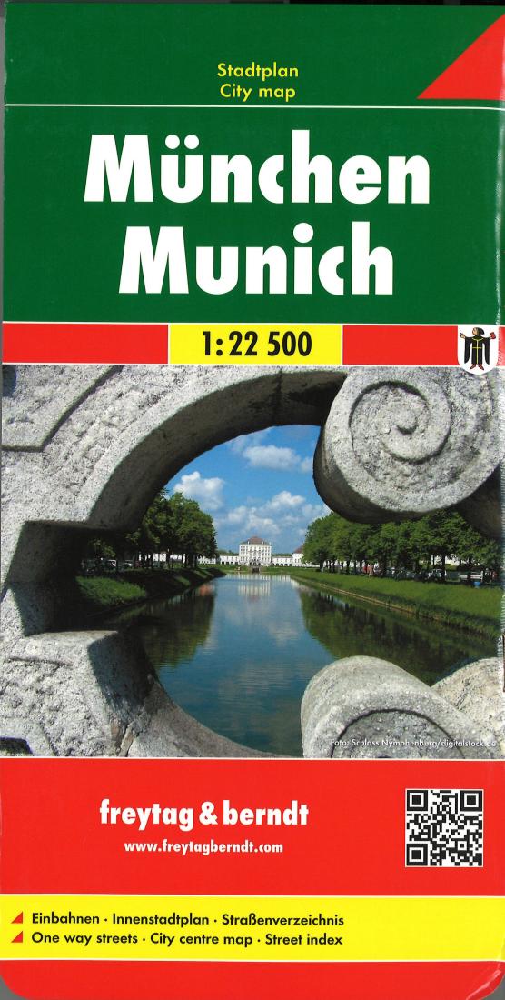 München : stadtplan 1:22 500 = Munich : plano de la ciudad 1:22 500 = München : plattegrond 1:22 500 = Munich : city map 1:22 500 = Munich : plan de ville 1:22 500 = Monaco : pianta della citta 1:22 500