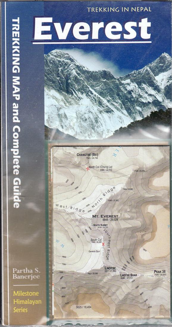 Everest Trekking Map and Complete Guide