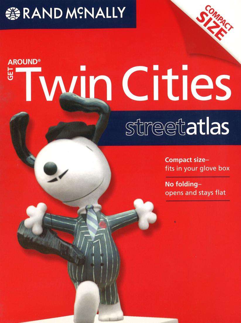 Twin Cities : street atlas : get around