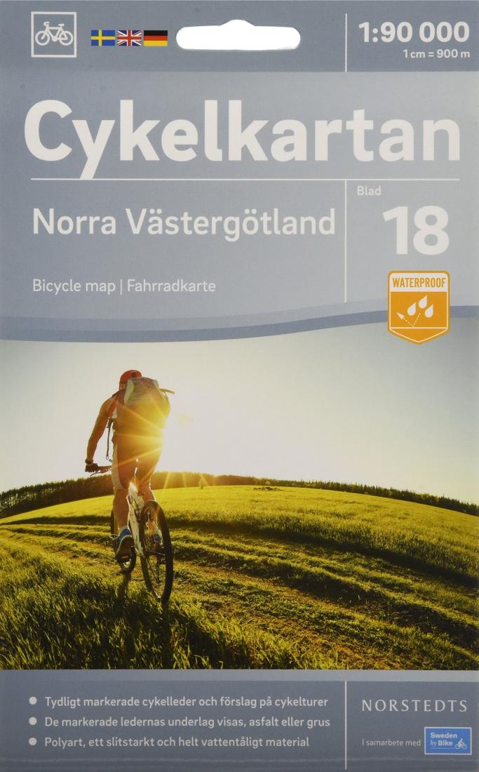 Cykelkartan Blad 18 Norra Västergötland