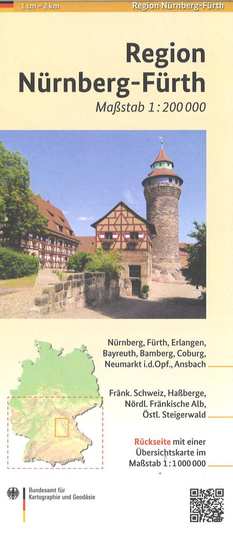 Nürnberg-Fürth Regional Map