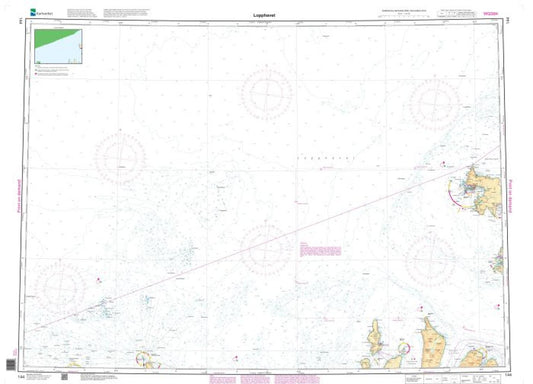Lopphavet - 144 - Norway Kartverket Nautical Charts