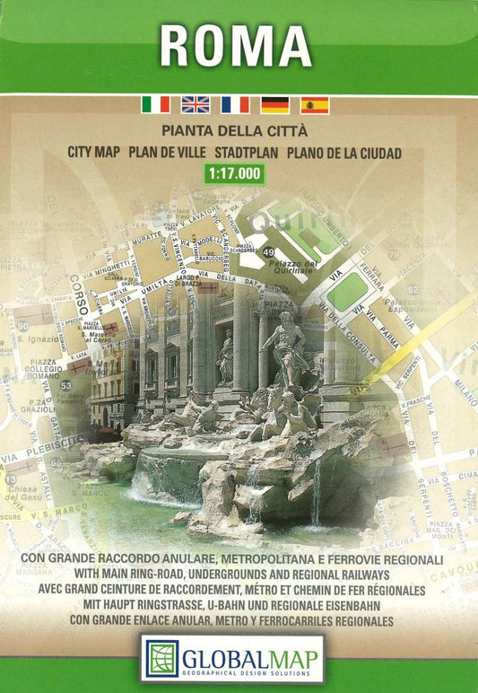 Roma : pianta della citta