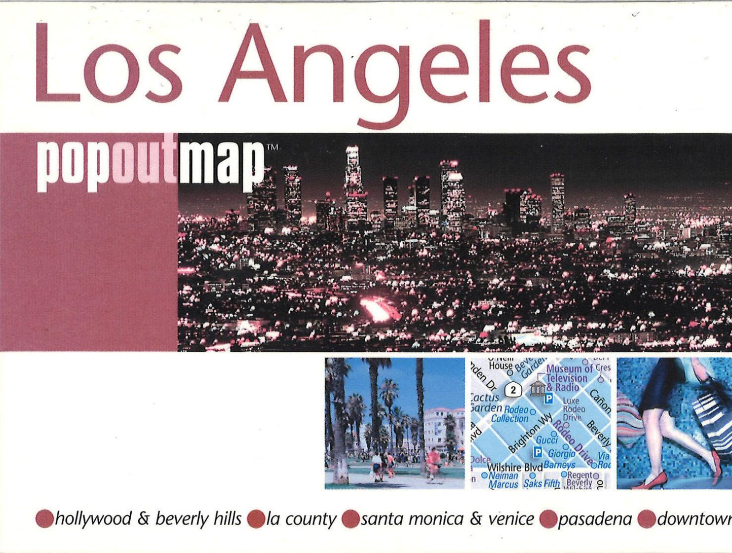 Los Angeles : popoutmap : 5 maps