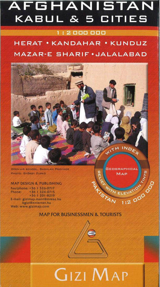 Afghanistan : Kabul & 5 Cities : Herat, Kandahar, Kunduz, Mazar-e Sharif, Jalalabdadv