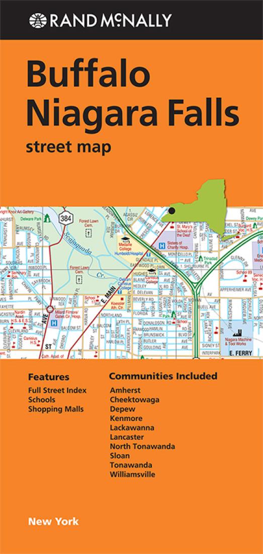 Buffalo : Niagara Falls : street map