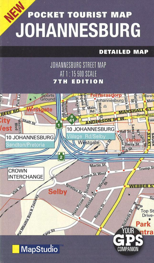 Johannesburg Pocket Map