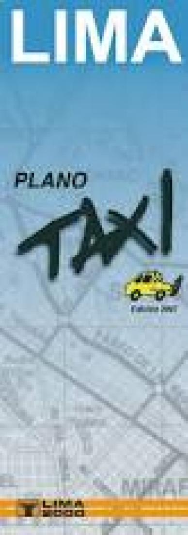 Lima Plano Taxi, Road and Transportation Map