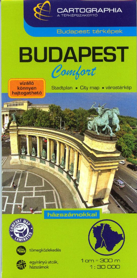 Budapest : comfort city map