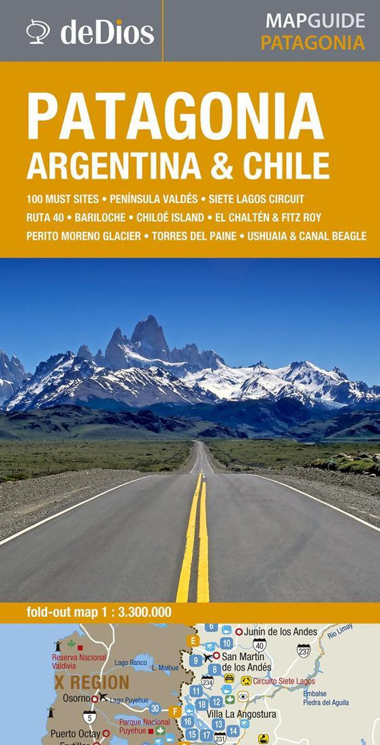 Patagonia : Argentina & Chile : mapguide