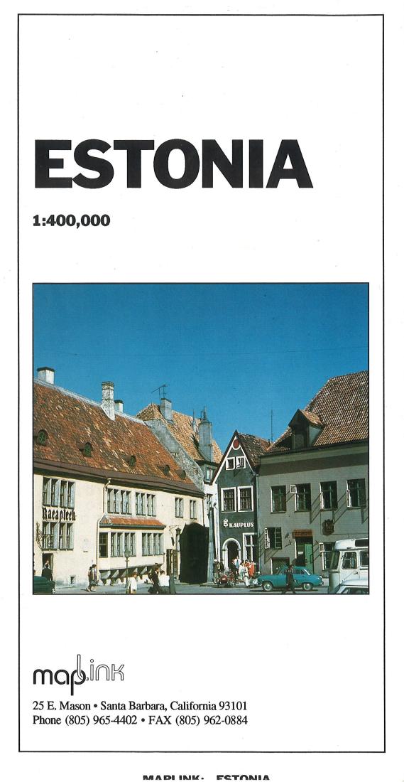 Estonia Road Map