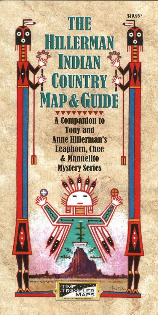 The Hillerman Indian Country Map & Guide