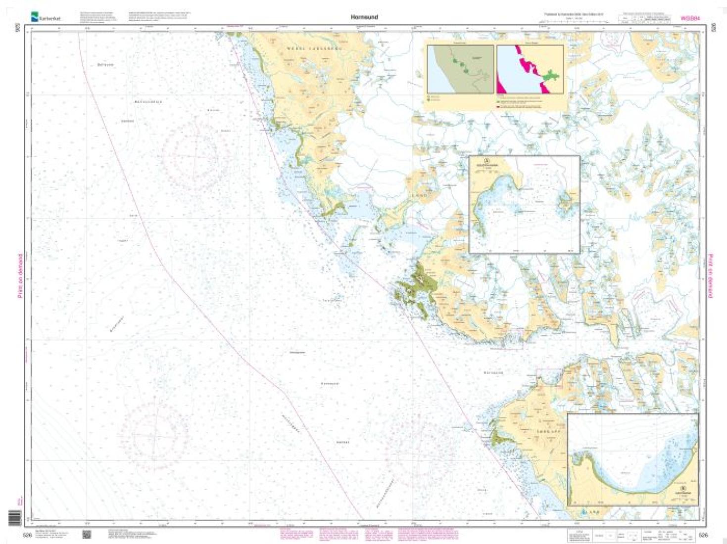 Hornsund - 526 - Norway Kartverket Nautical Charts