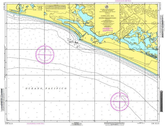 CORRALERO, OAX. - 612.4 - Mexico Nautical Charts by SEMAR