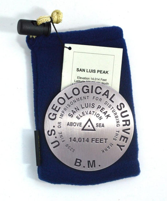 San Luis Peak, Colorado paperweight