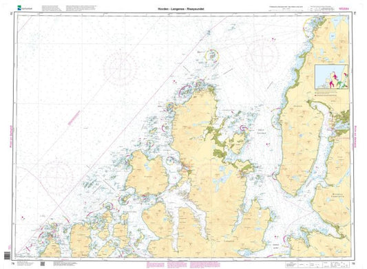 Hovden - Langenes - Risøysundet - 78 - Norway Kartverket Nautical Charts