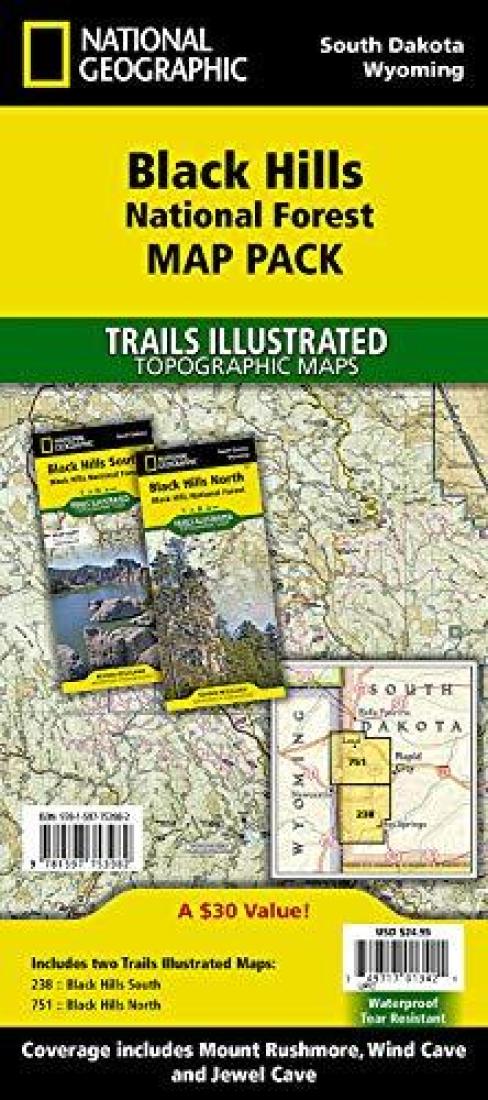 Black Hills National Forest : map pack