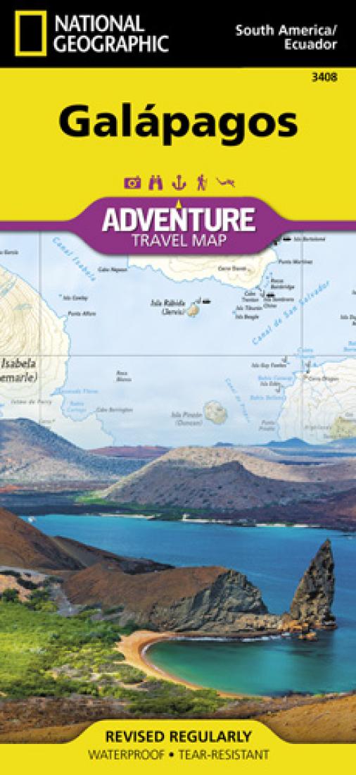 Galapagos (National Geographic Adventure Map)