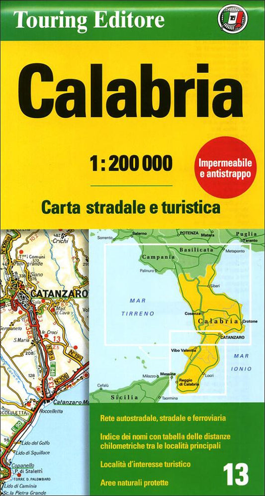 Calabria : 1:200 000