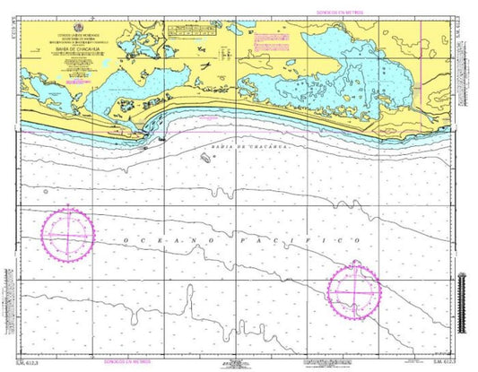 BAHÍA DE CHACAHUA - 612.3 - Mexico Nautical Charts by SEMAR