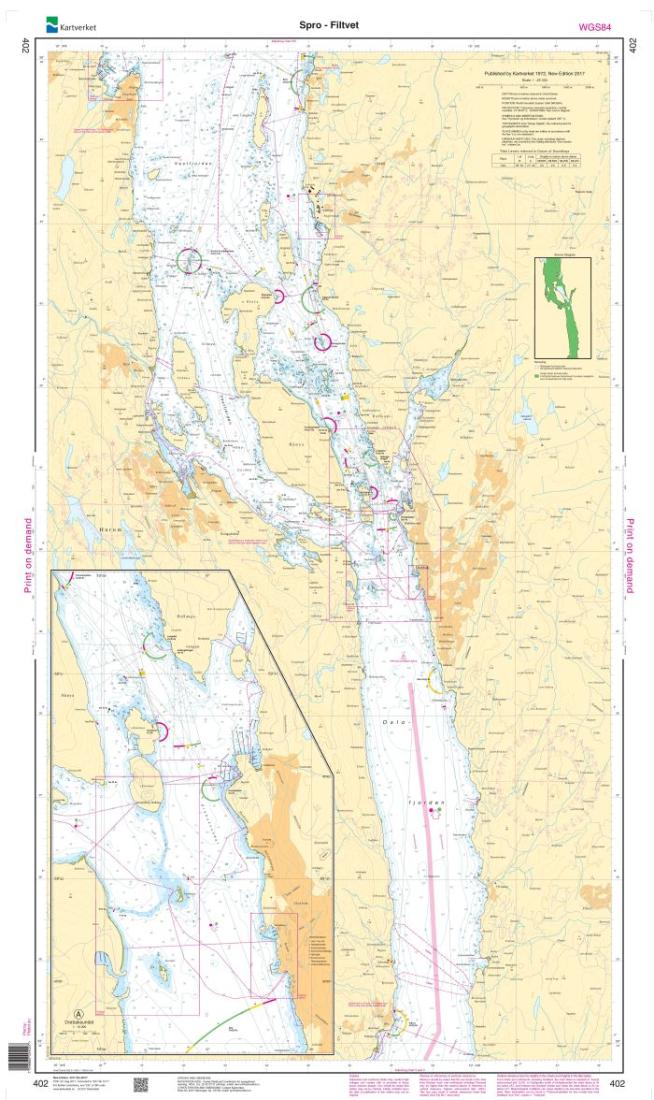 Spro - Filtvet - 402 - Norway Kartverket Nautical Charts